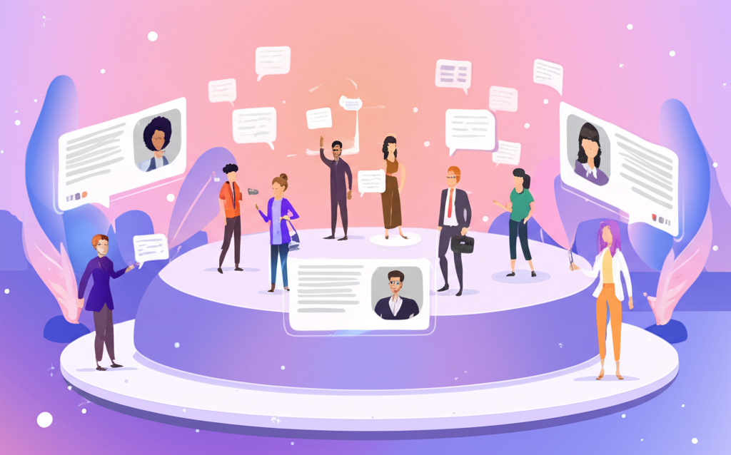 Gather Town virtual conference space
